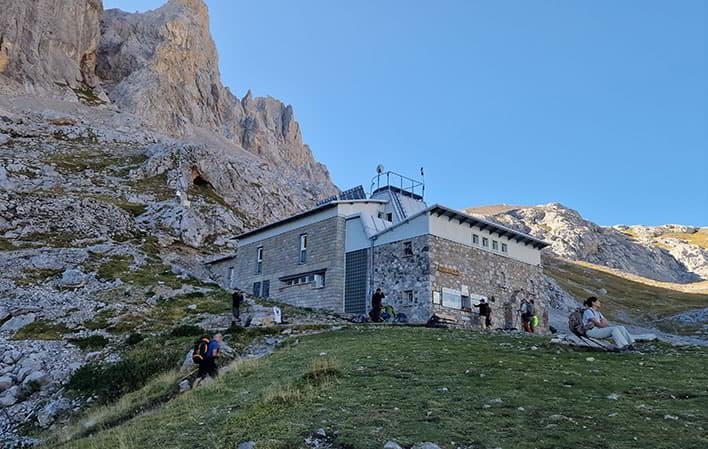 El Refugio de Vega de Urriellu